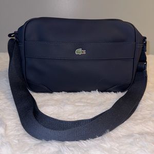 Lacoste Crossbody Camera Bag Navy Blue